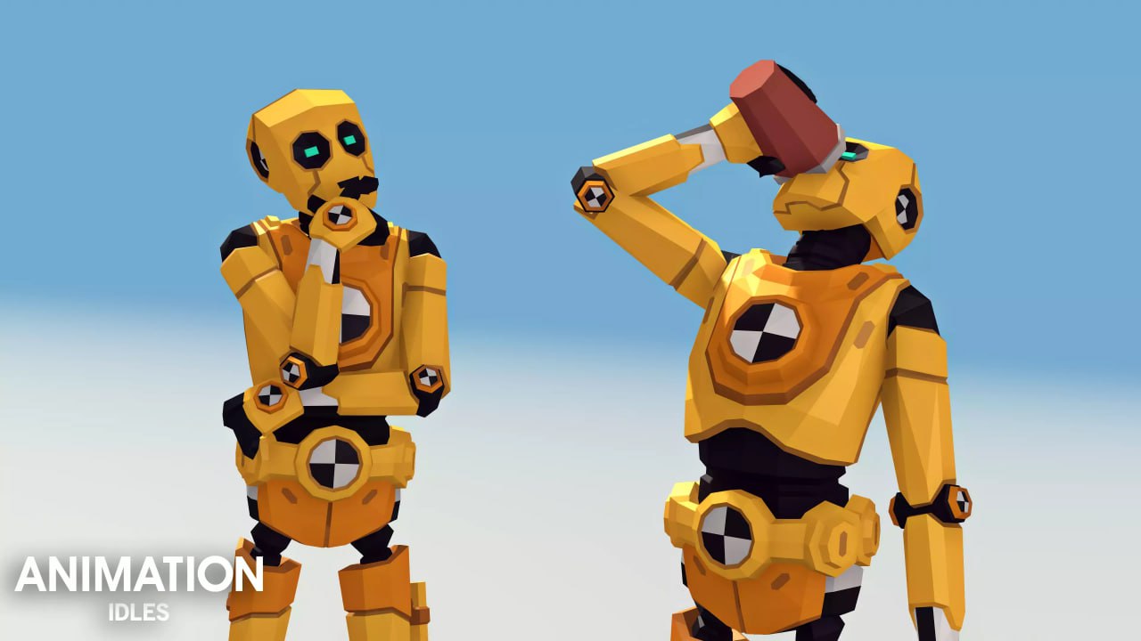 Synty ANIMATION - Idles📱 - изображение 3